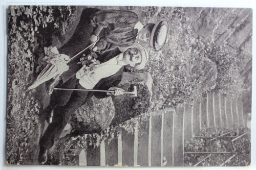 AK Deutschland Grußkarte 1906 gebraucht #PC485