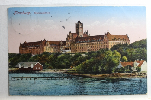 AK Felsburg Marineschule 1914 gebraucht #PC594