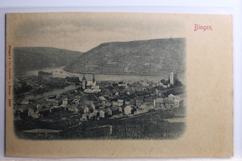 AK Bingen Stadtansicht ungebraucht #PC676