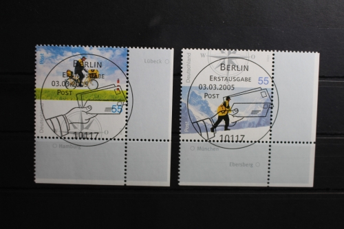 BRD 2447-2448 gestempelt als Eckrand Bundesrepublik Deutschland #RW498