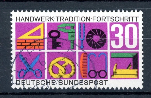 Bund 553 II gestempelt