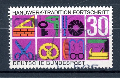 Bund 553 II gestempelt