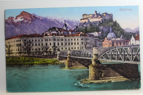 AK Salzburg Stadtansicht 1912 gebraucht #PC710