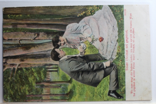AK Deutschland Künstlerkarte 1906 gebraucht #PC731