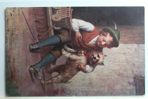 AK Deutschland Künstlerkarte 1913 gebraucht #PC732