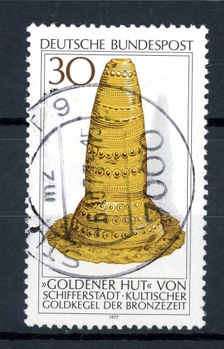 BRD 943 I gestempelt Plattenfehler #GQ351