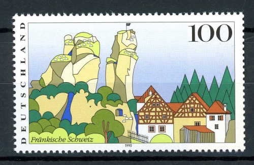 BRD 1807 I postfrisch Plattenfehler #GQ371
