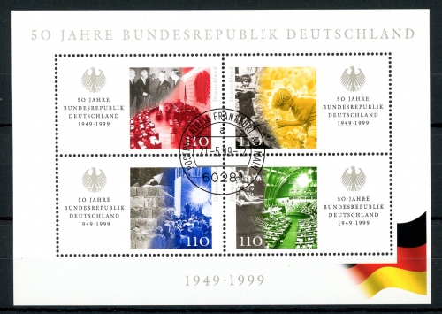 BRD Block 49 I gestempelt