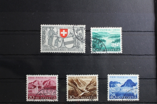 Schweiz 570-574 gestempelt