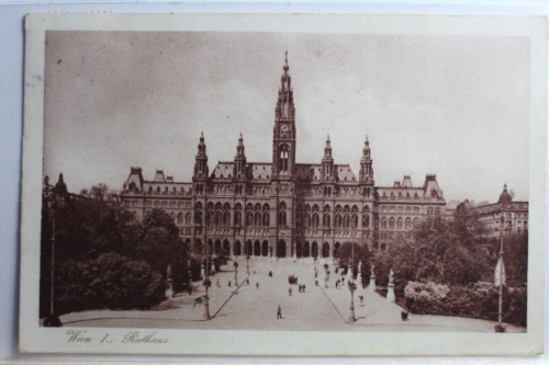 AK Wien I, Rathaus 1926 gebraucht #PC883