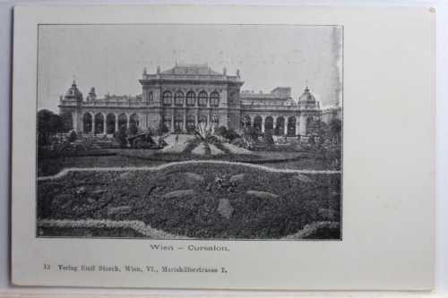 AK Wien Cursalon ungebraucht #PC885