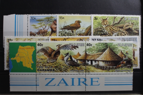 Zaire 838-845 postfrisch