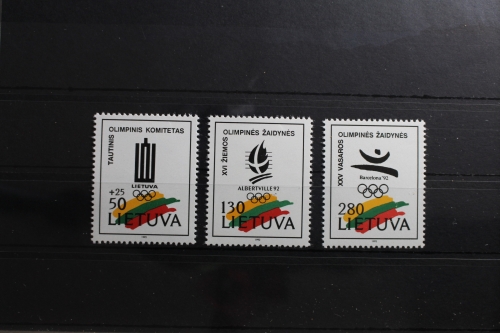 Litauen 496-498 postfrisch