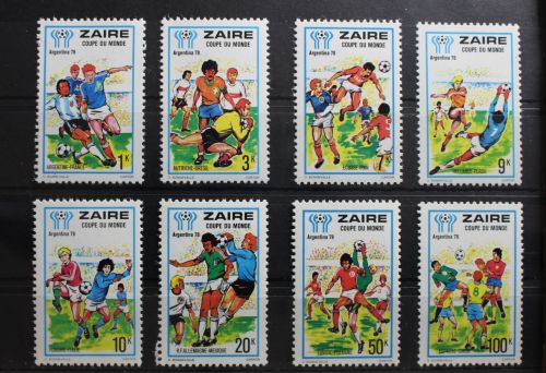 Zaire 558-565 postfrisch