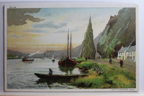 AK Bayardfelsen La roche a Bayard Pres de Dinant ungebraucht #PC933