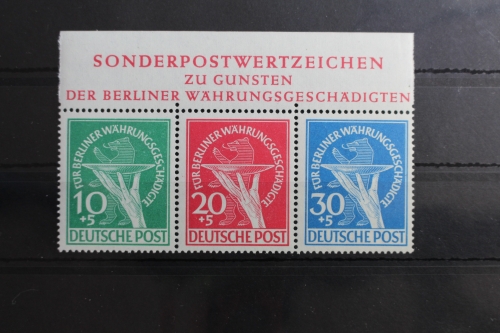 Berlin Bl W 2 PF II mit 68I, 69 und 70I postfrisch