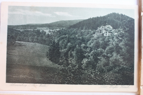 AK Schwarzburg (Thü. Wald) Der Weiße Hirsch ungebraucht #PD391