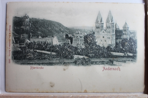 AK Andernach Pfarrkirche ungebraucht #PD403