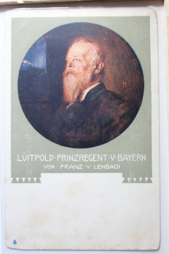 AK Deutschland Prinzregent Luitpold von Bayern v. Lenbach ungebraucht #PD439