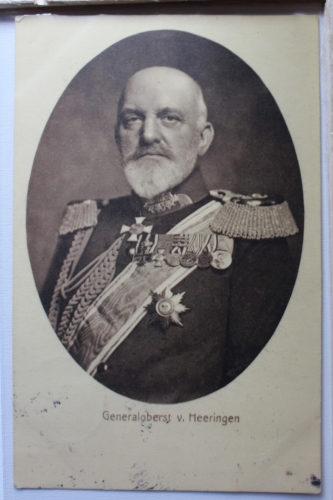 AK Deutschland Porträtkarte - Generaloberst v. Meeringen 1915 gebraucht #PD469