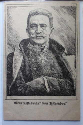 AK Deutschland Porträtkarte - Generalstabschef v. Hökendorf ungebraucht #PD464