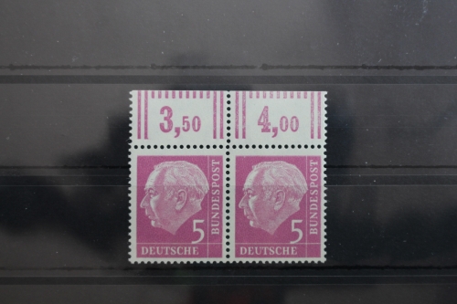 BRD 179y OR postfrisch Oberrandpaar Bundesrepublik Deutschland #SB358