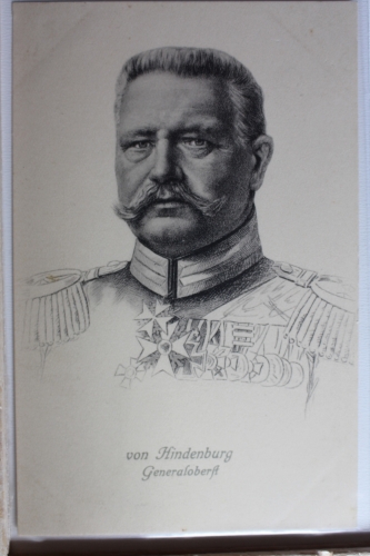 AK Deutschland Porträtkarte - Generaloberst von Hindenburg ungebraucht #PD476