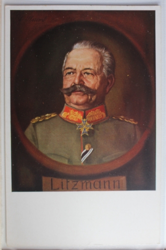 AK Deutschland Karl Litzmann, General der Infanterie ungebraucht #PD483