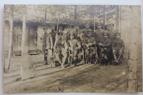 AK Deutschland Gruppenporträt 1916 gebraucht #PD519