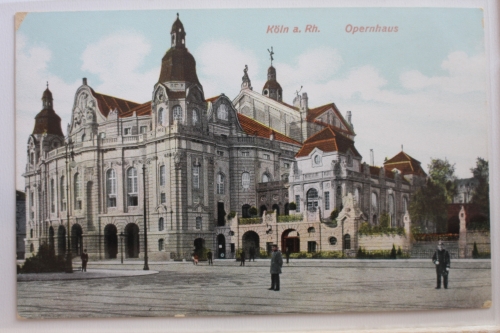 AK Köln Opernhaus ungebraucht #PD533
