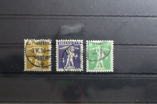 Schweiz 111II-113II gestempelt #SB662