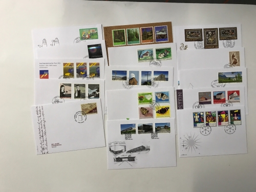Liechtenstein FDC Lot aus 2009 Ersttagesbrief/FDC #JZ126