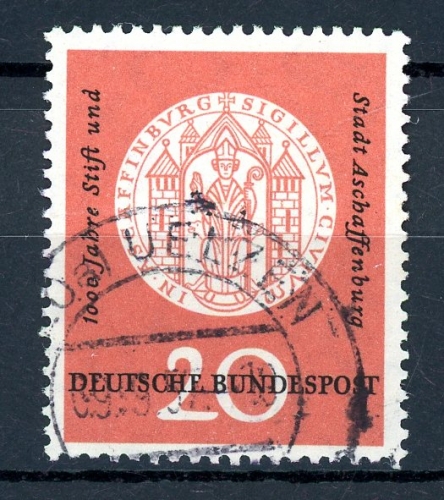 BRD 255 II gestempelt