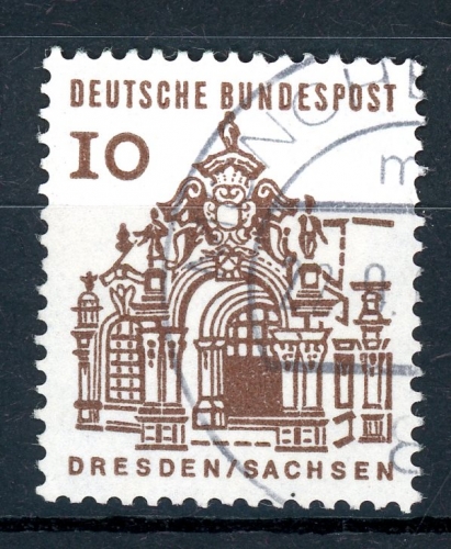 BRD 454 I gestempelt