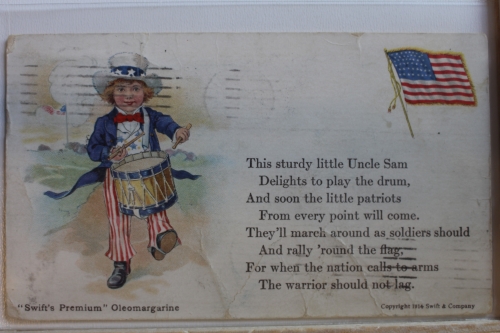 AK USA Grußkarte 1915 gebraucht #PD654