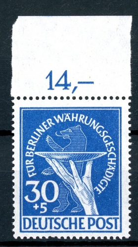 Berlin 70 Oberrand ndgz postfrisch #HF065