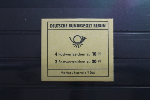 Berlin MH 6b postfrisch ungeöffnet Markenheftchen #SD463