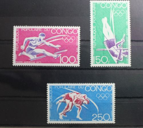 Kongo (Brazzaville) 357-359 postfrisch