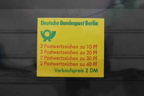 Berlin MH 9cI oZ postfrisch Markenheftchen #SE307