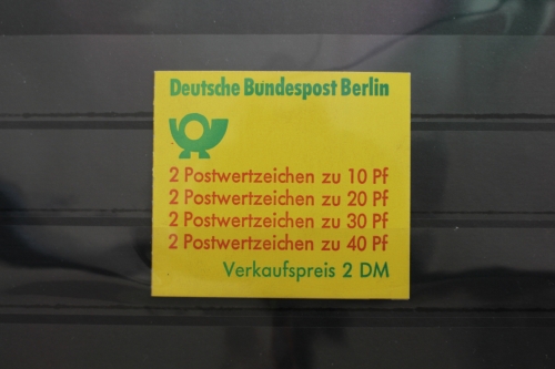 Berlin MH 9cI oZ postfrisch Markenheftchen #SE313