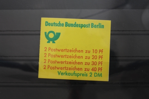 Berlin MH 9b oZ postfrisch Markenheftchen #SE279
