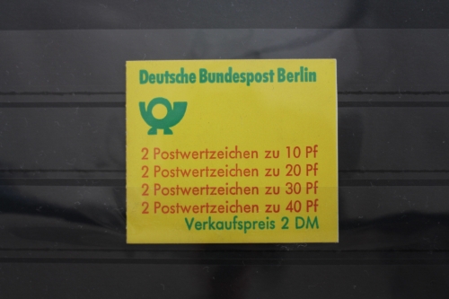 Berlin MH 9b oZ postfrisch Markenheftchen #SE289