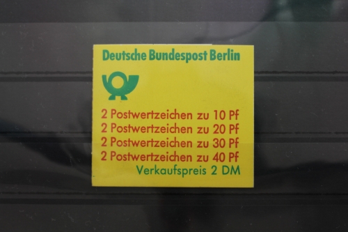 Berlin MH 9cI oZ postfrisch Markenheftchen #SE310