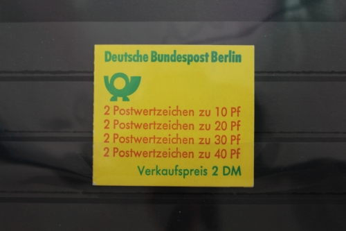 Berlin MH 9cI oZ postfrisch Markenheftchen #SE305