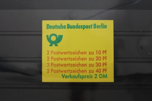 Berlin MH 9b oZ postfrisch Markenheftchen #SE288