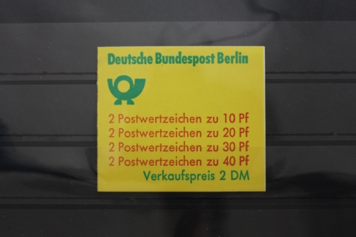 Berlin MH 9b oZ postfrisch Markenheftchen #SE290