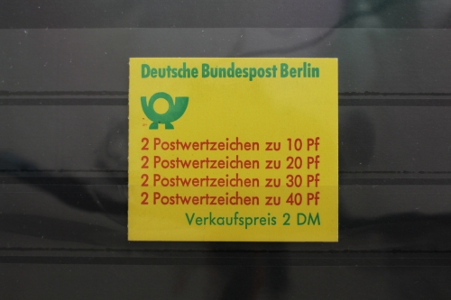 Berlin MH 9cI oZ postfrisch Markenheftchen #SE317