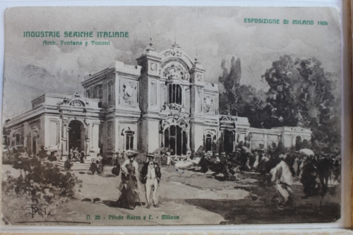 AK Italien Industrie Seriche Italiane 1906 gebraucht #PD688