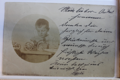 AK Deutschland Porträtkarte 1902 gebraucht #PD689