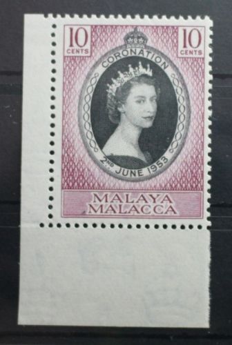 Malaiische Staaten Malacca 27 postfrisch #SD392